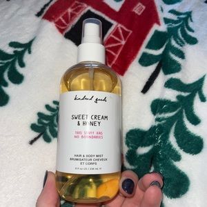 Kindred Goods Sweet Cream and Honey Hair and body mist